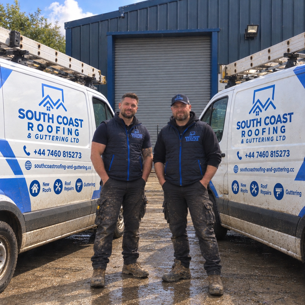 Fred Levy, owner of South Coast Roofing & Guttering Ltd